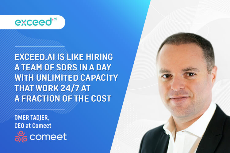 comeet ai case study - omer tadjer case study - engagement ai case study